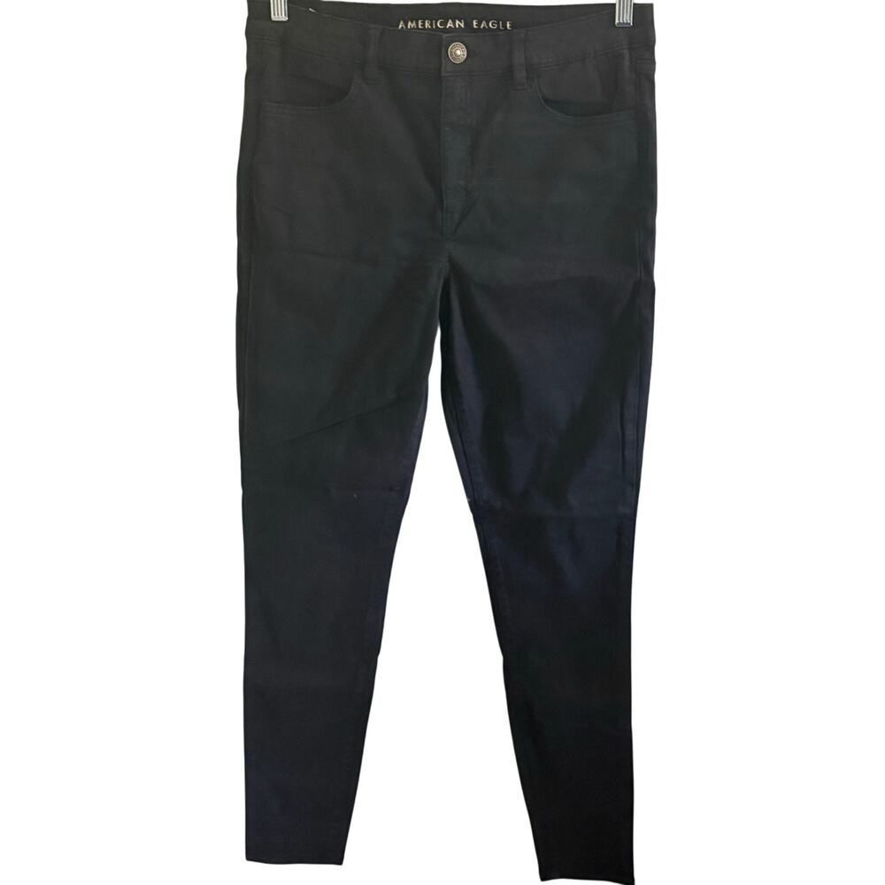 American Eagle Black Flex Jeans. Size 14